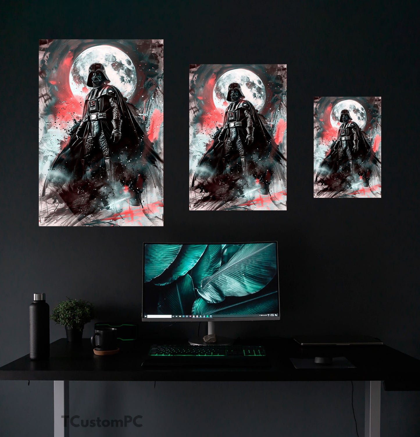 Cuadro Moon Vader