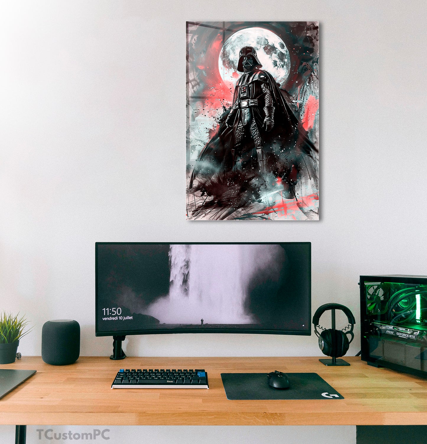 Cuadro Moon Vader