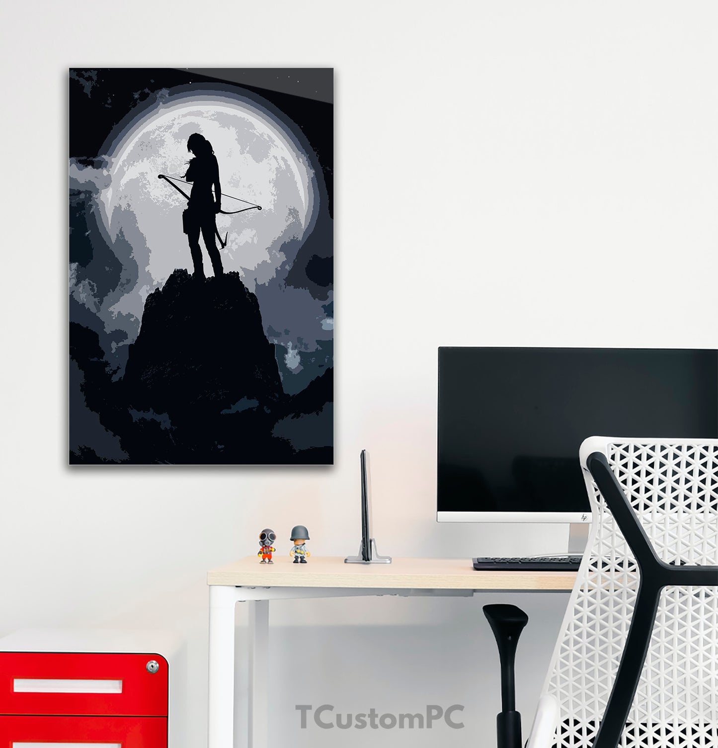 Cuadro Moon Fight 17 Tomb Raider
