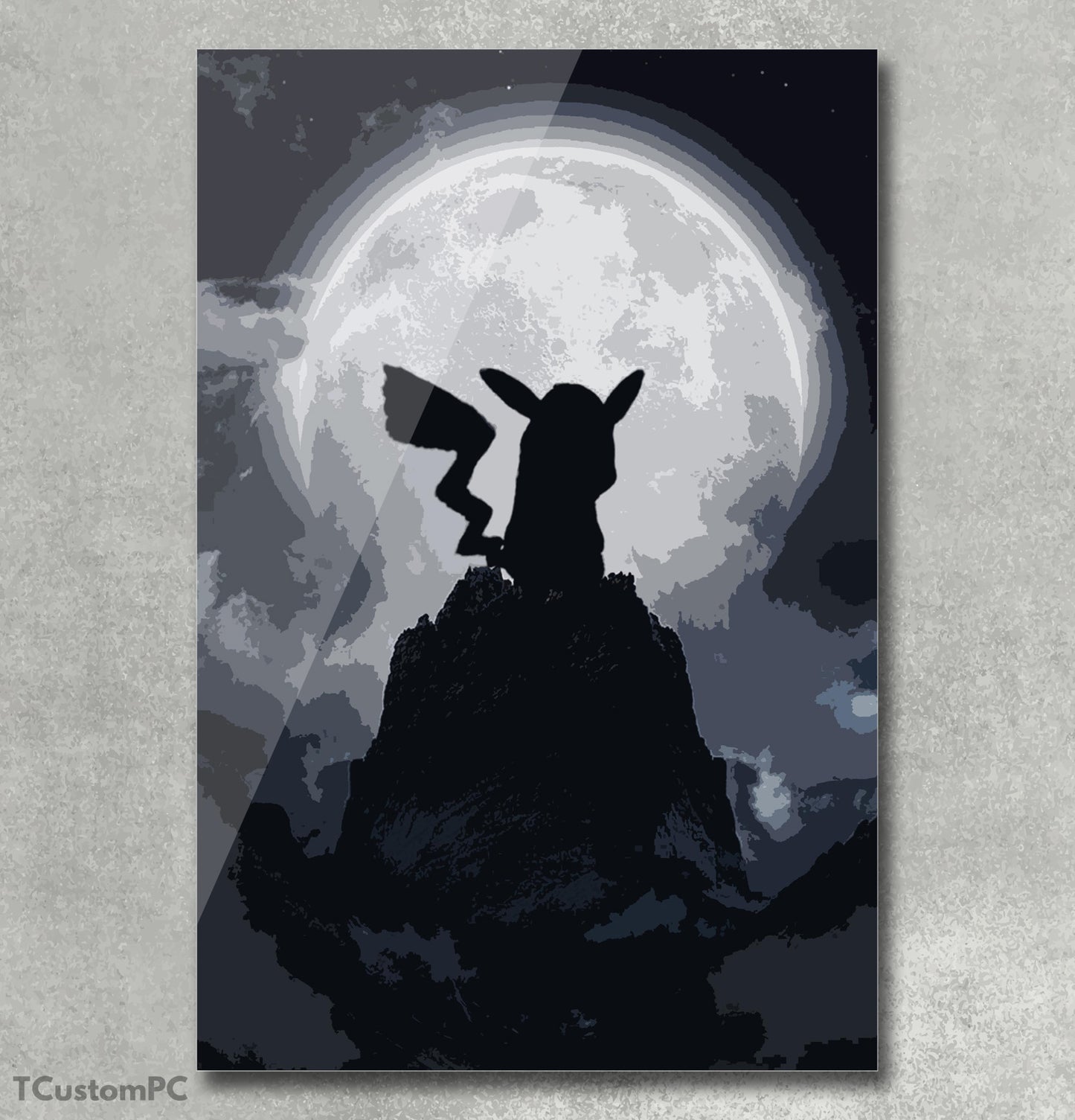 Cuadro Moon Fight 24 Pikachu