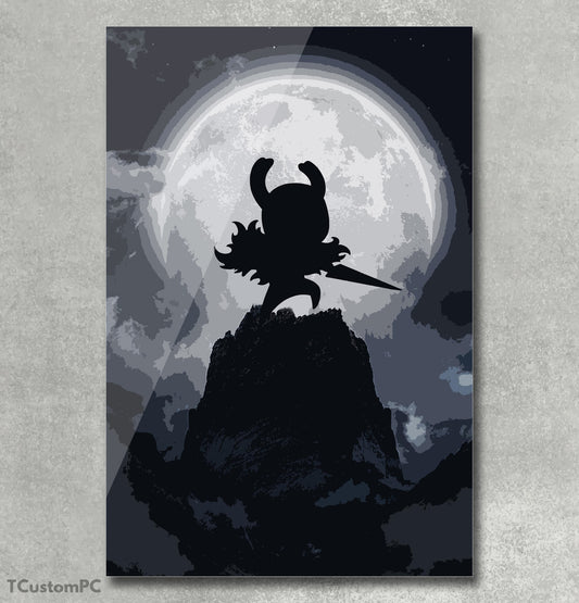 Cuadro Moon Fight 26 Hollow Knight
