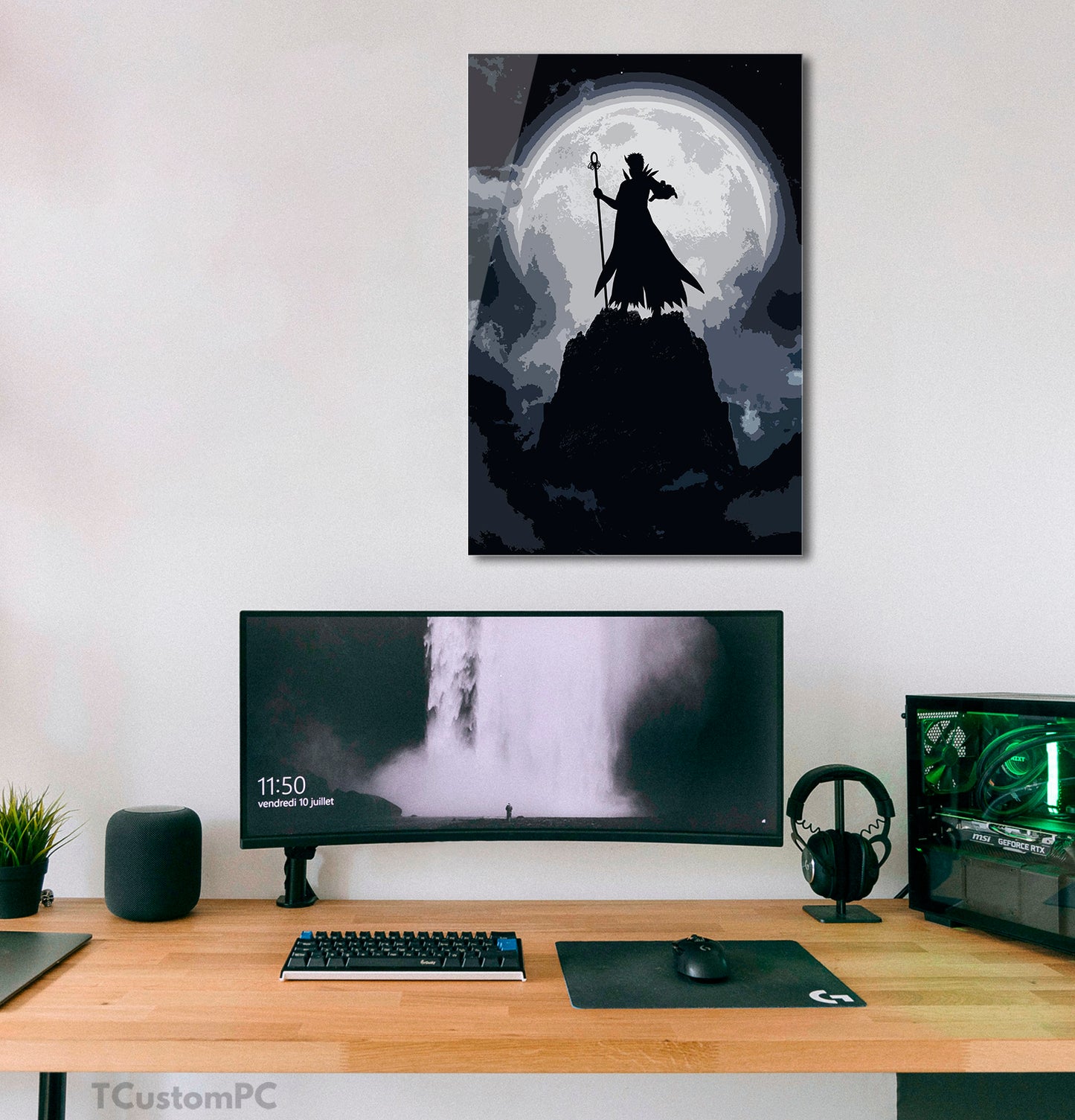 Moon Fight 4 Obito Uchiha painting