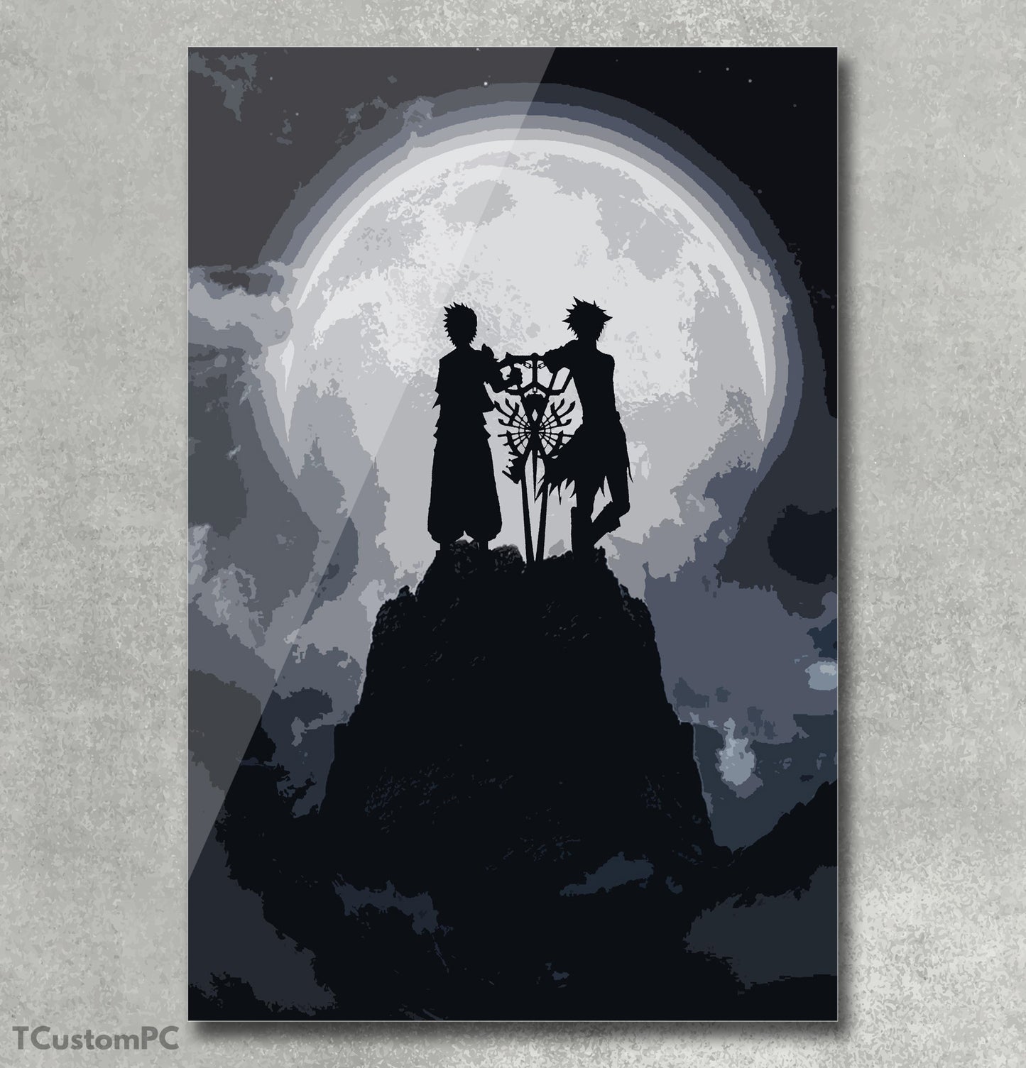 Cuadro Moon Fight 9 Keyblade