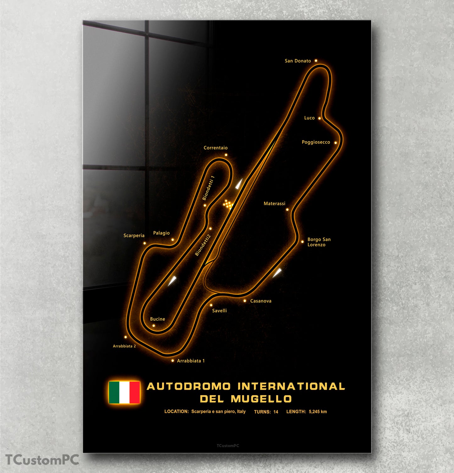Cuadro Mugello Circuit