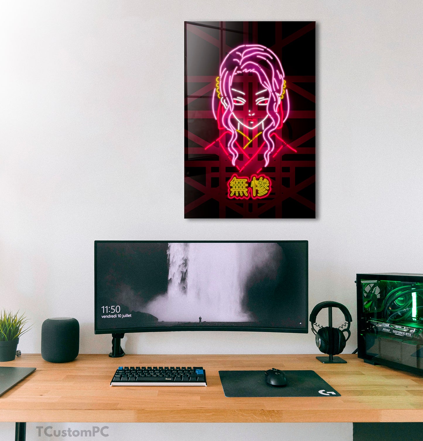 Cuadro Muzan Neon