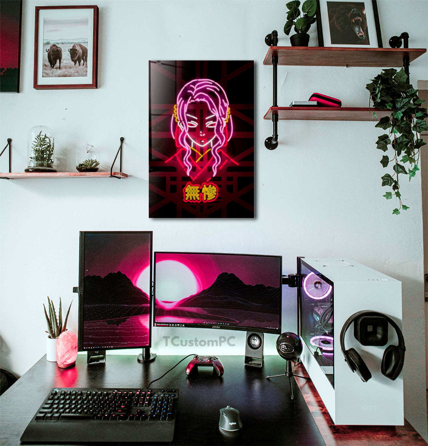 Cuadro Muzan Neon