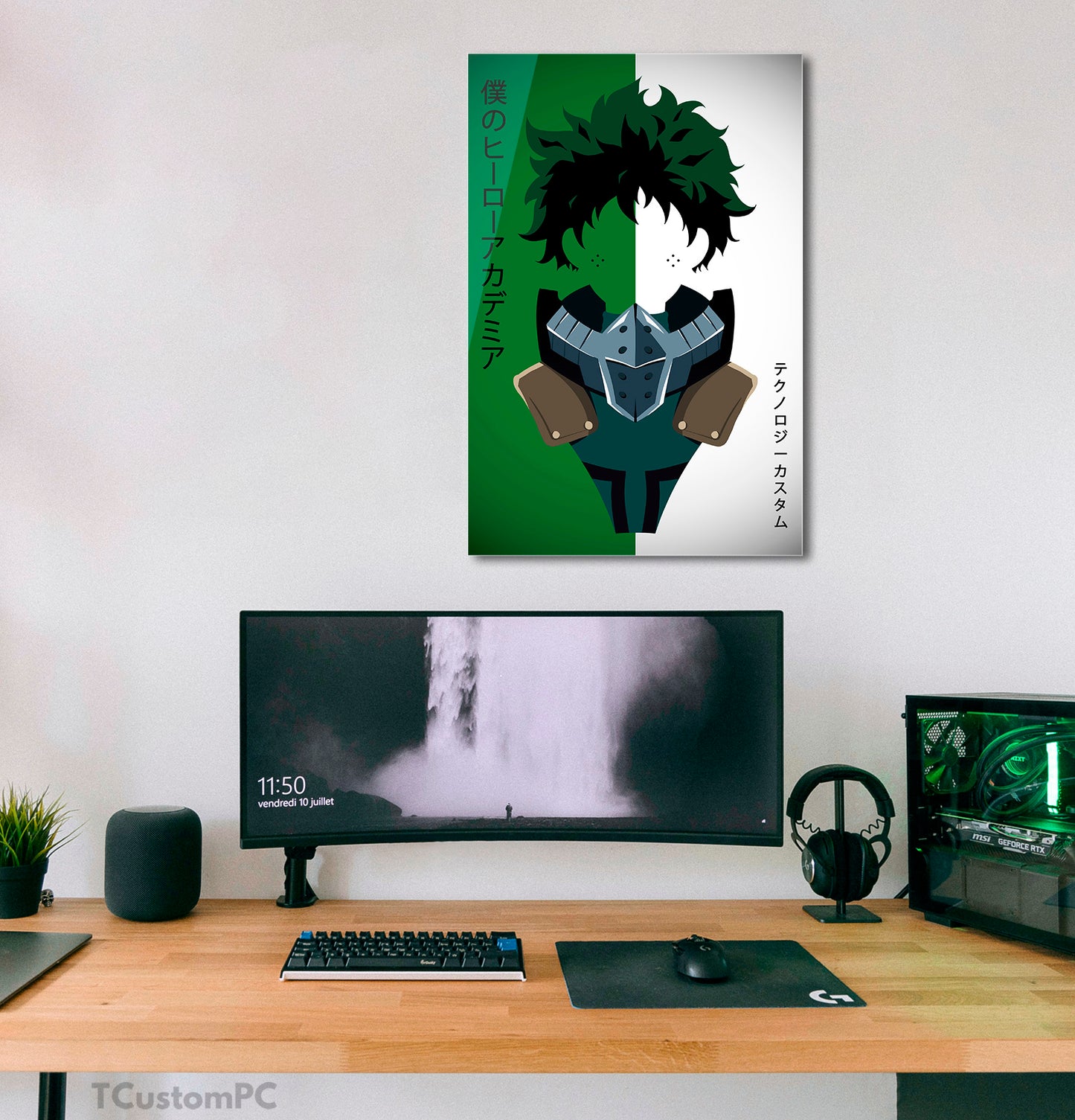 Cuadro My Hero Academy, Deku