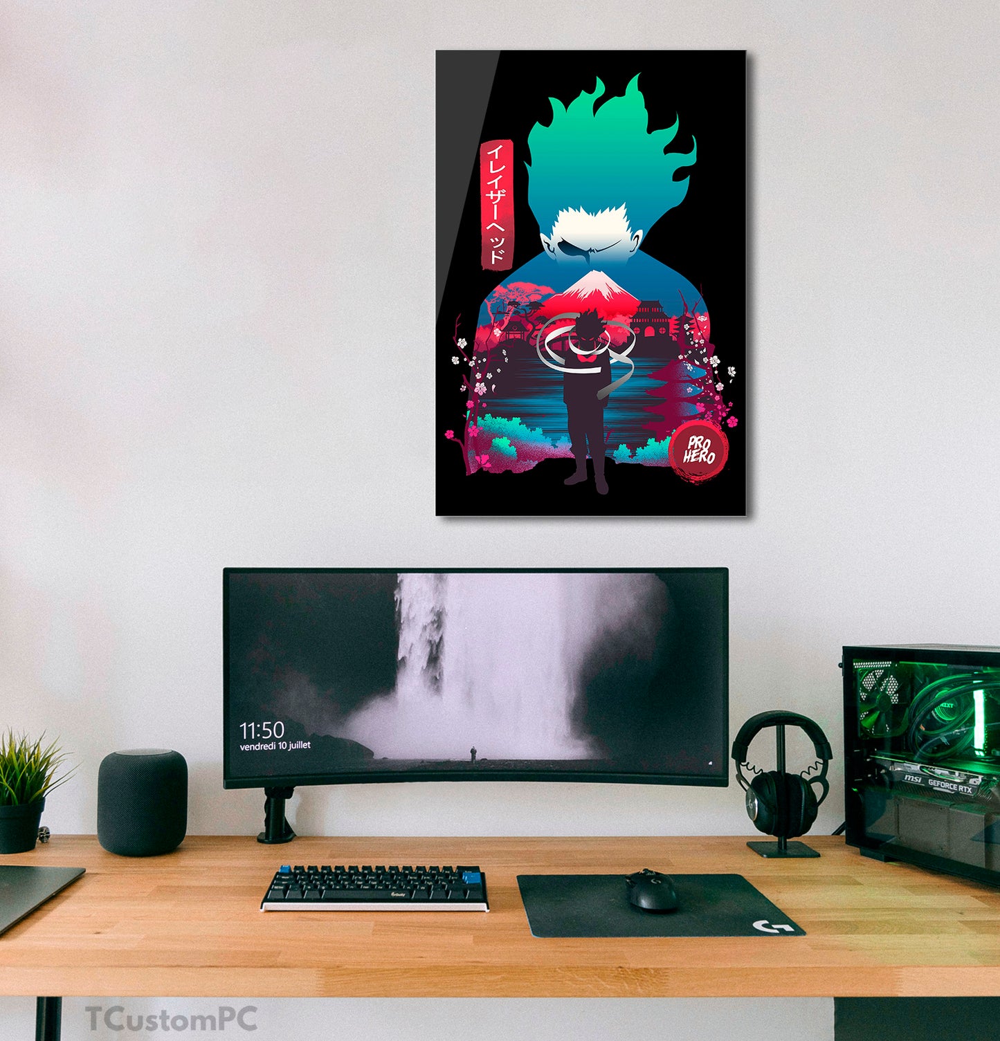 Cuadros My Hero Academy, Eraserhead
