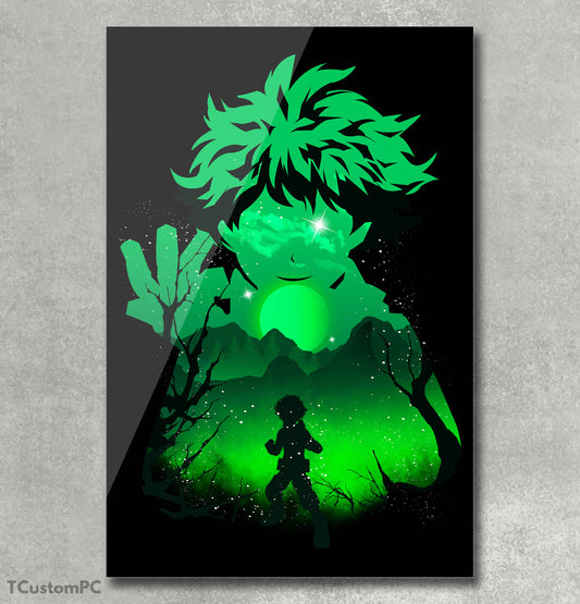 Cuadro My Hero Academy, Midoriya