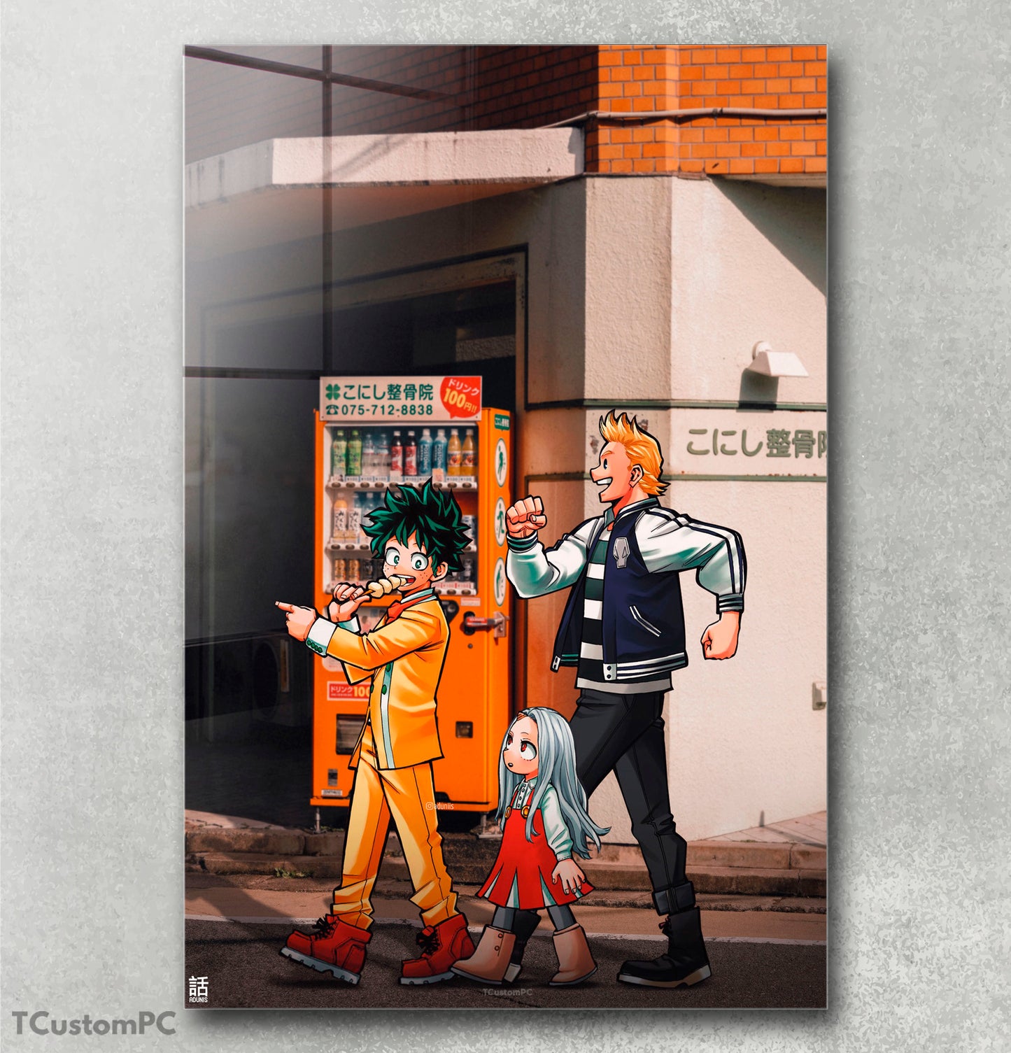 My hero academia painting