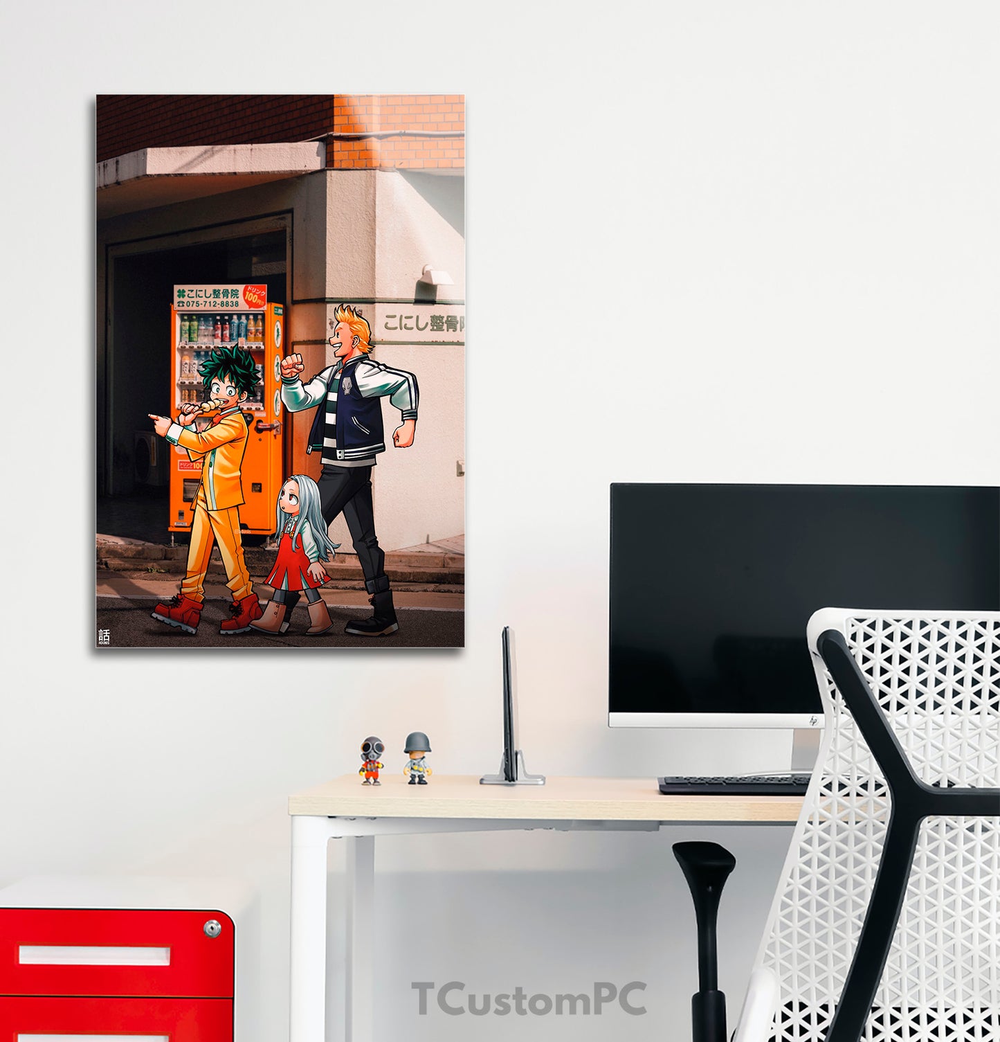 My hero academia painting