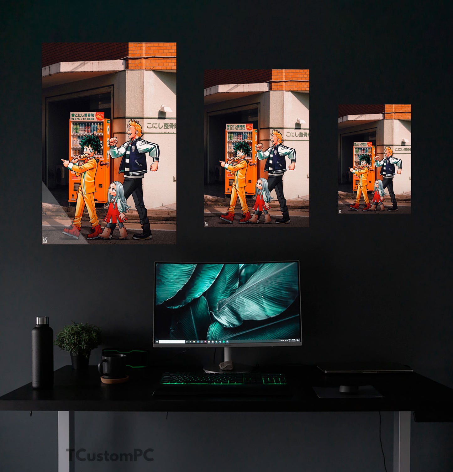 My hero academia painting