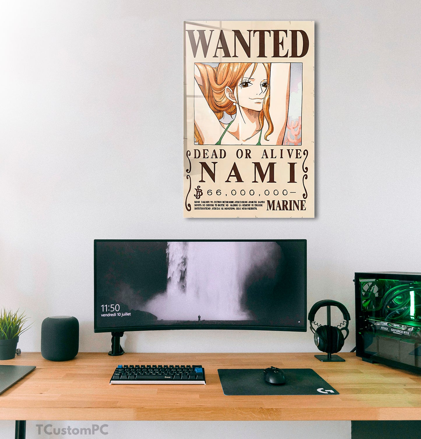 Cuadro Nami Wanted bounty