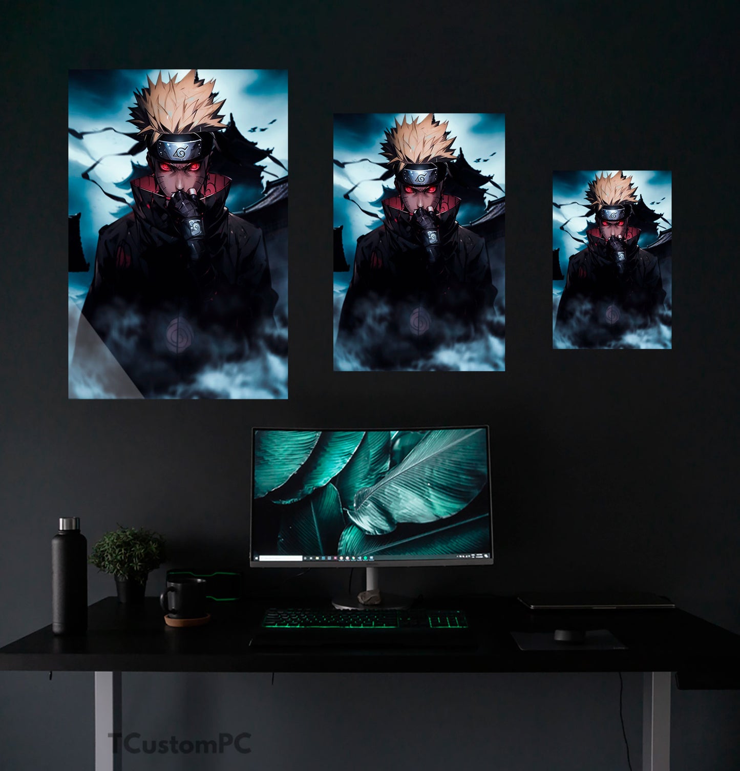 Pintura de Naruto Akatsuki