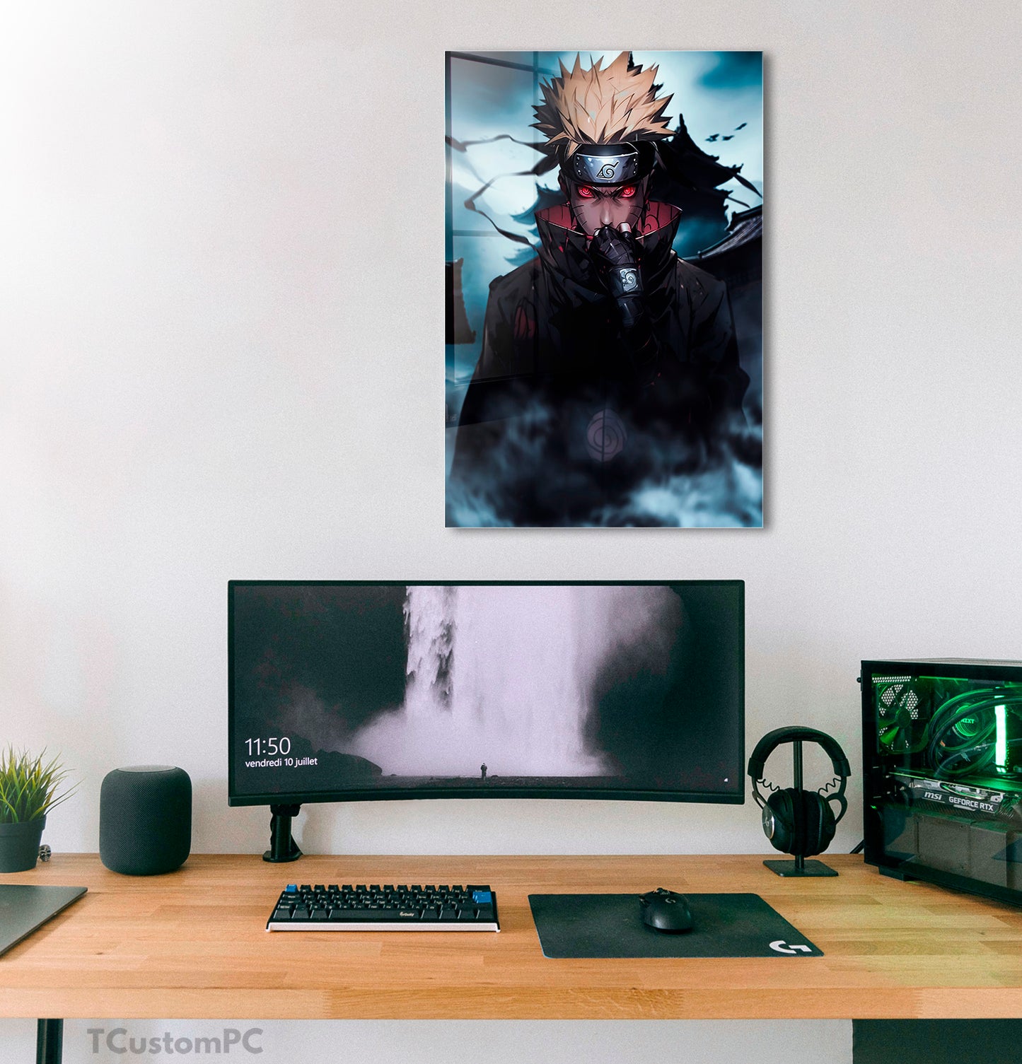 Pintura de Naruto Akatsuki