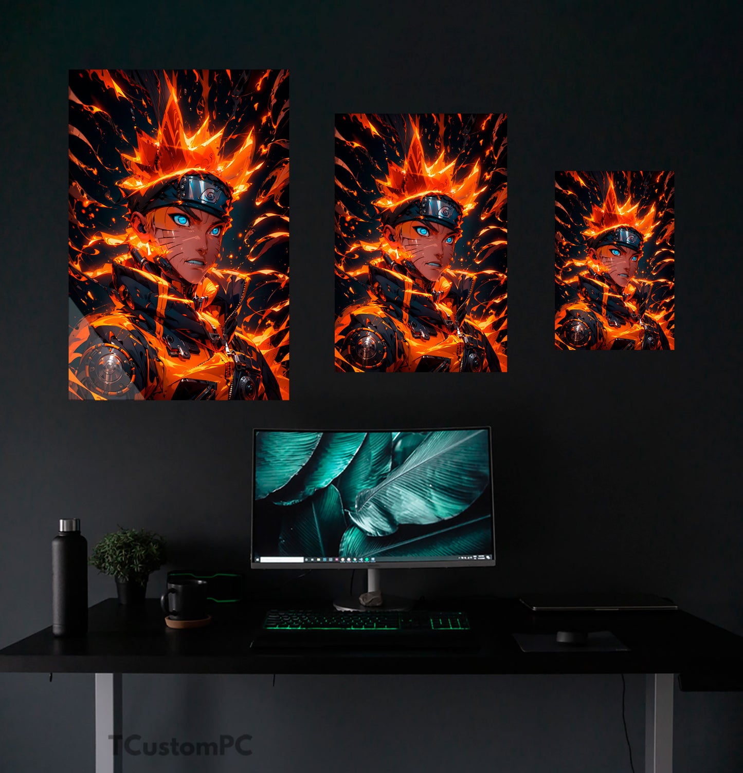 Naruto Kyubi mode ultimate painting