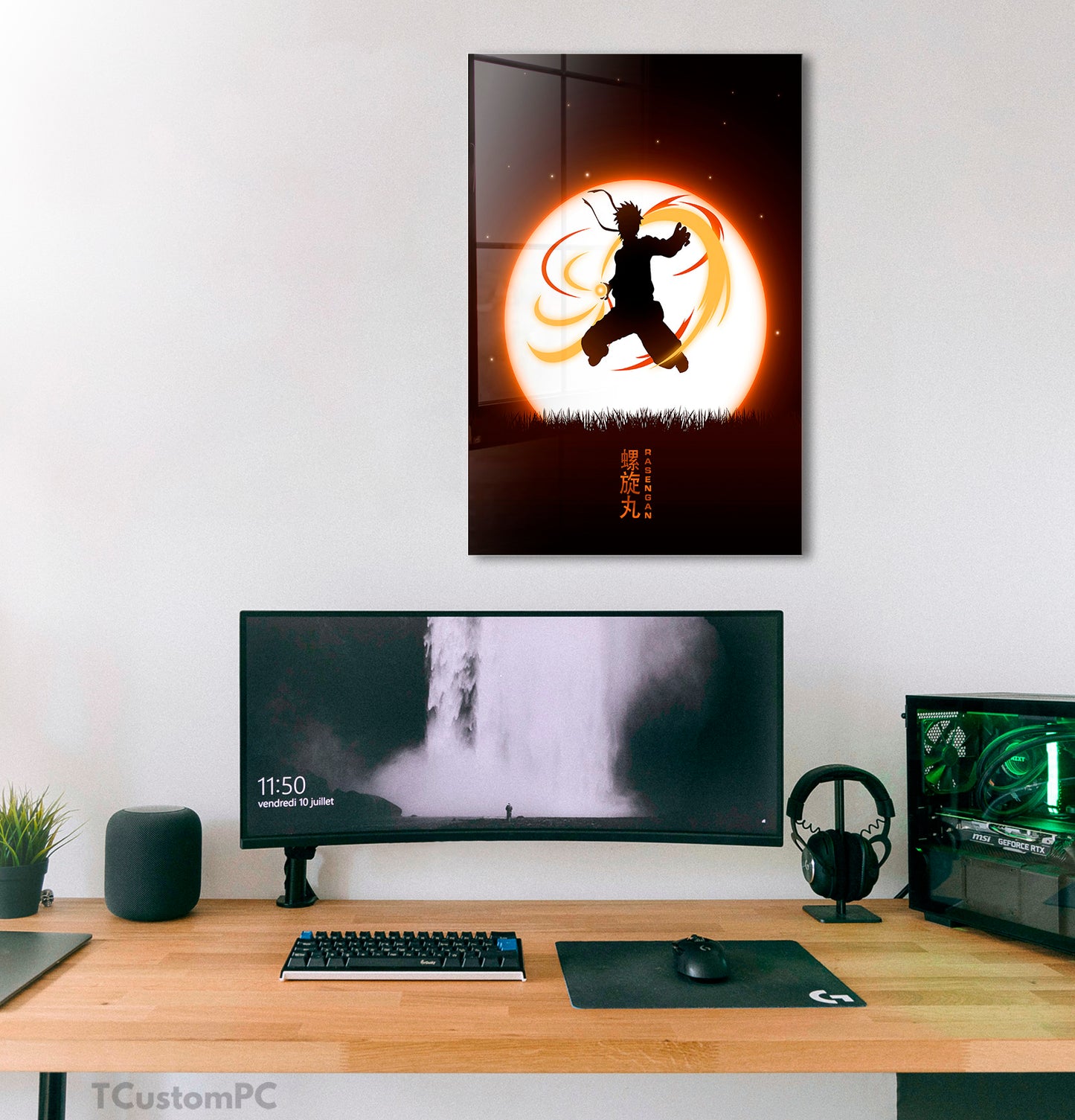 Cuadro Moon Naruto Rasengan
