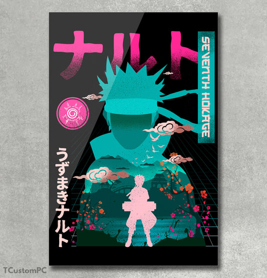 Cuadro de Naruto "Seventh Hokage"