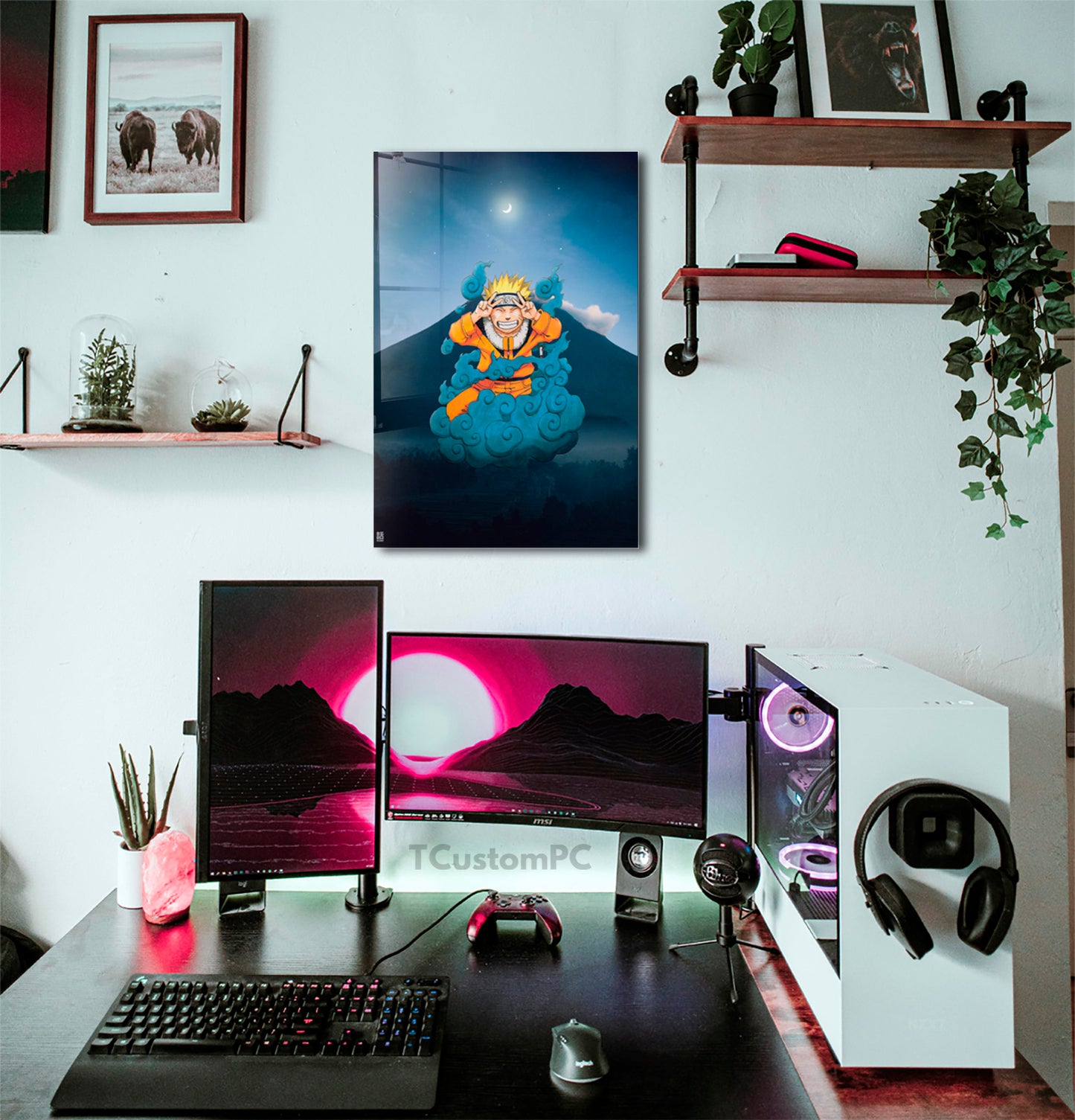 Cuadro Naruto clouds