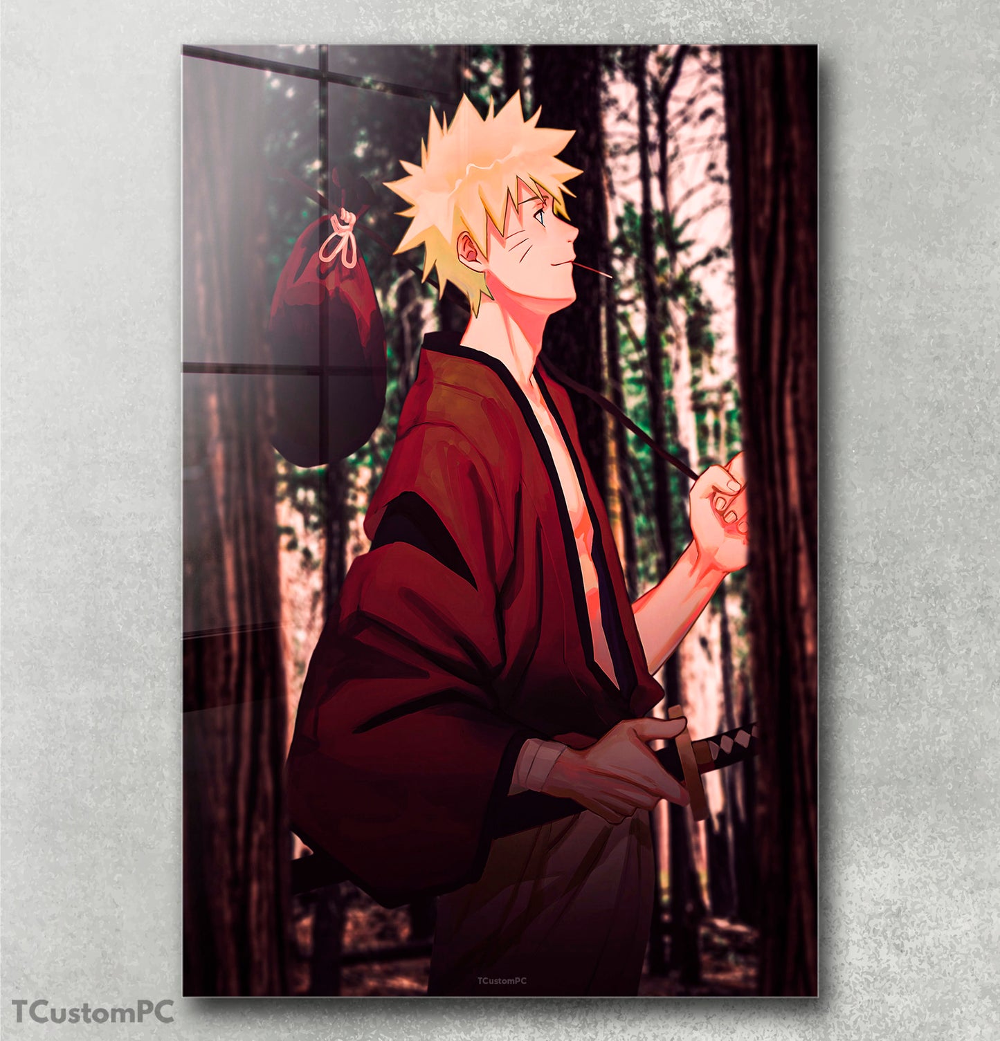 Cuadro Naruto in the wood