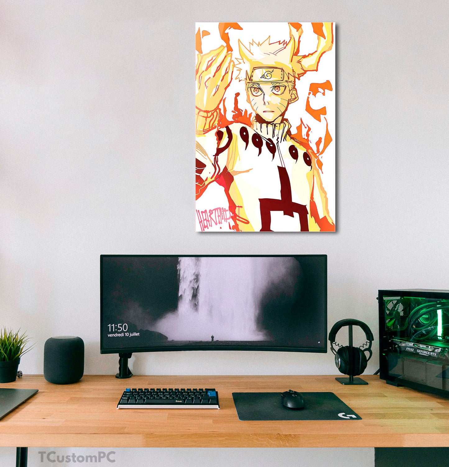 Cuadro Naruto Kyubi