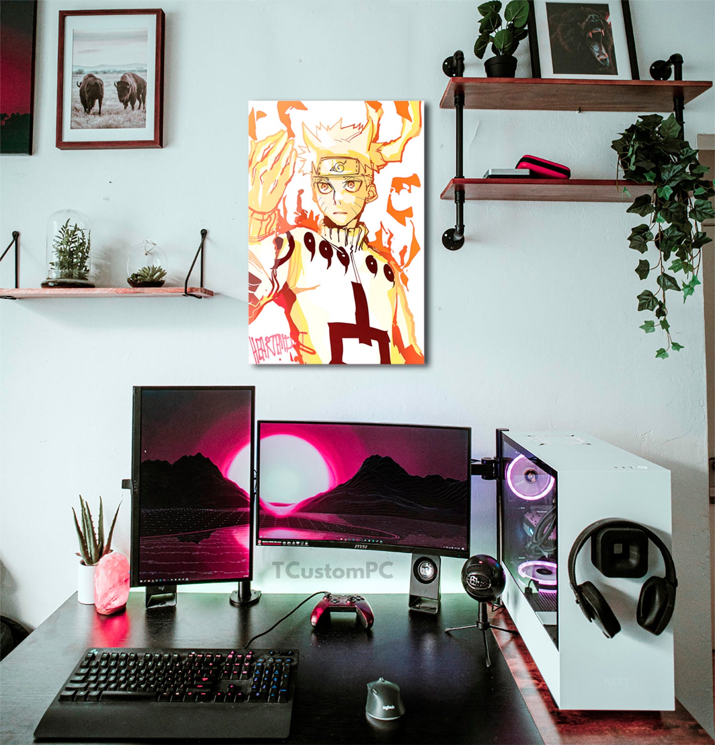 Cuadro Naruto Kyubi
