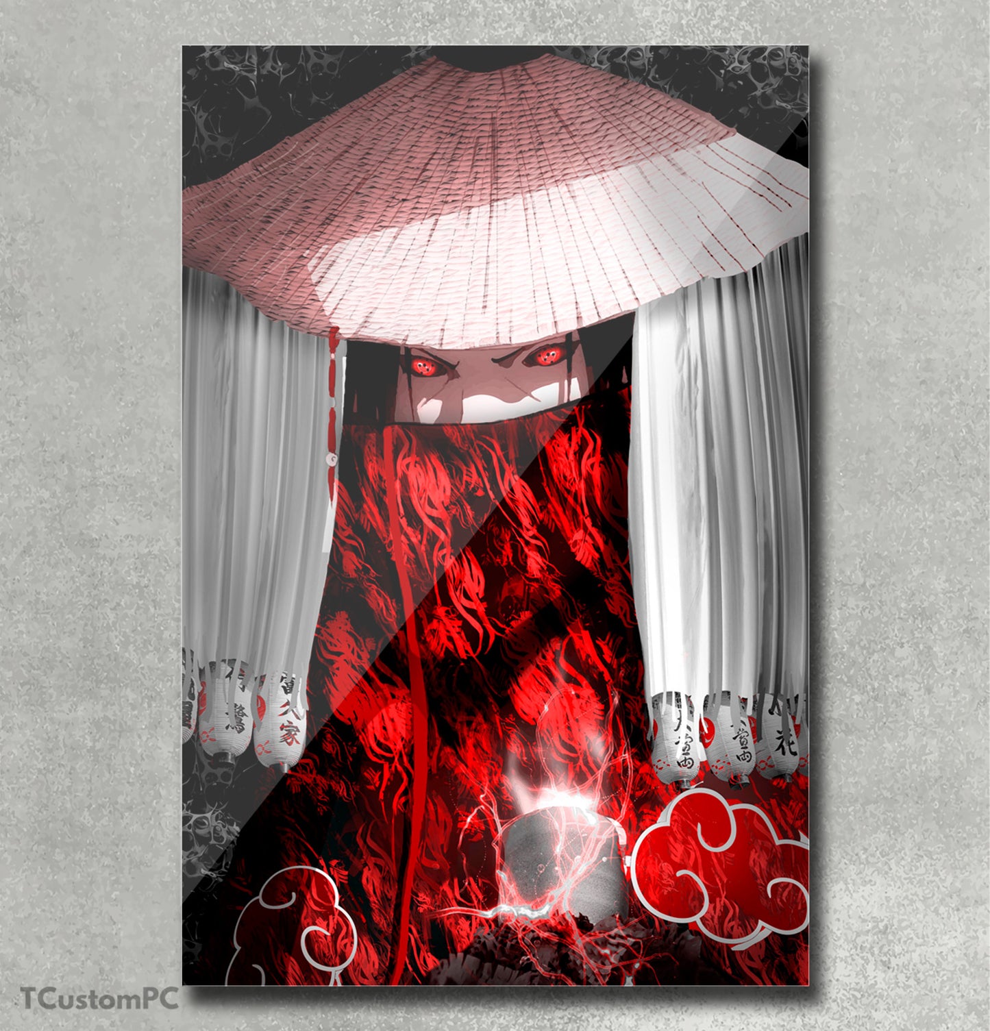 Cuadro Naruto, Itachi Uchiha god mode