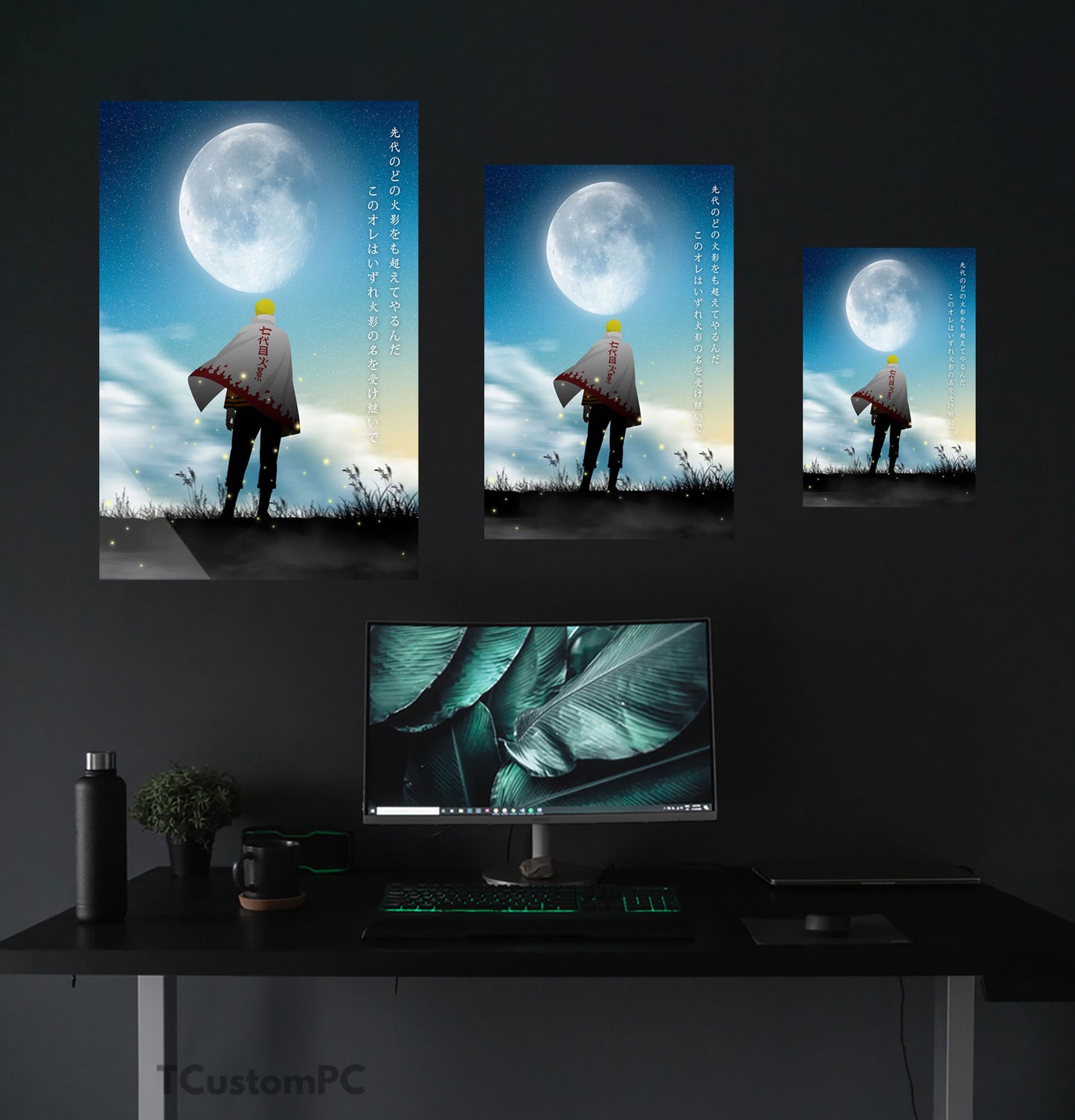 Pintura de manipulação de anime Naruto