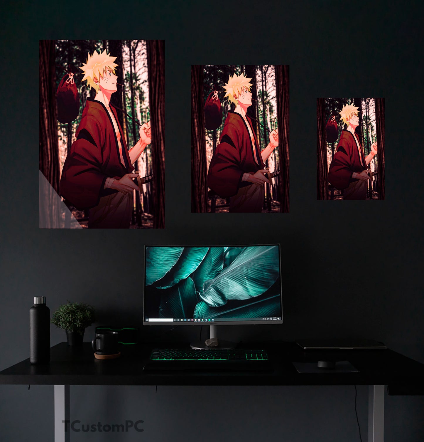 Cuadro Naruto in the wood