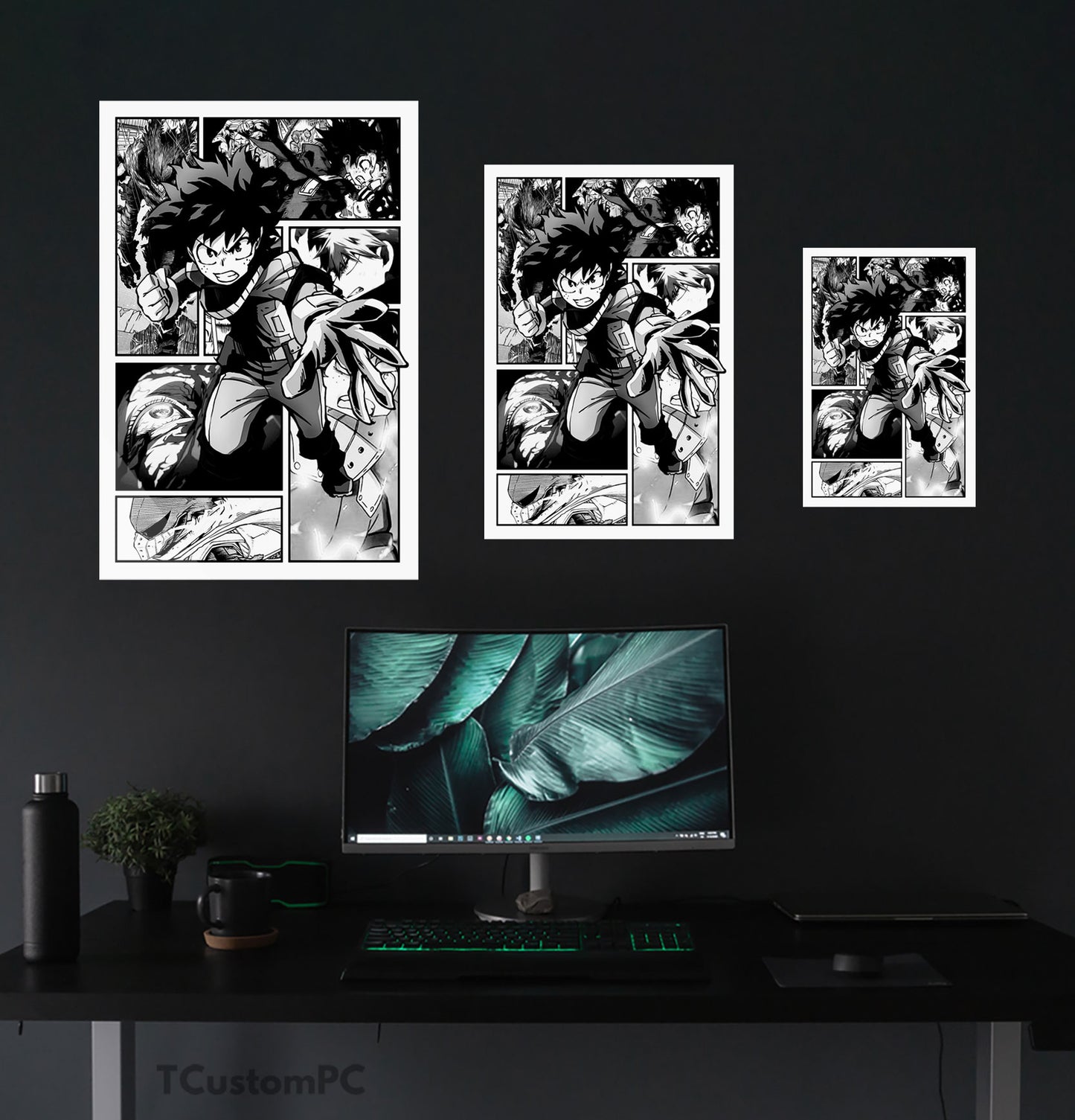 Cuadro New Manga Style 10 Deku