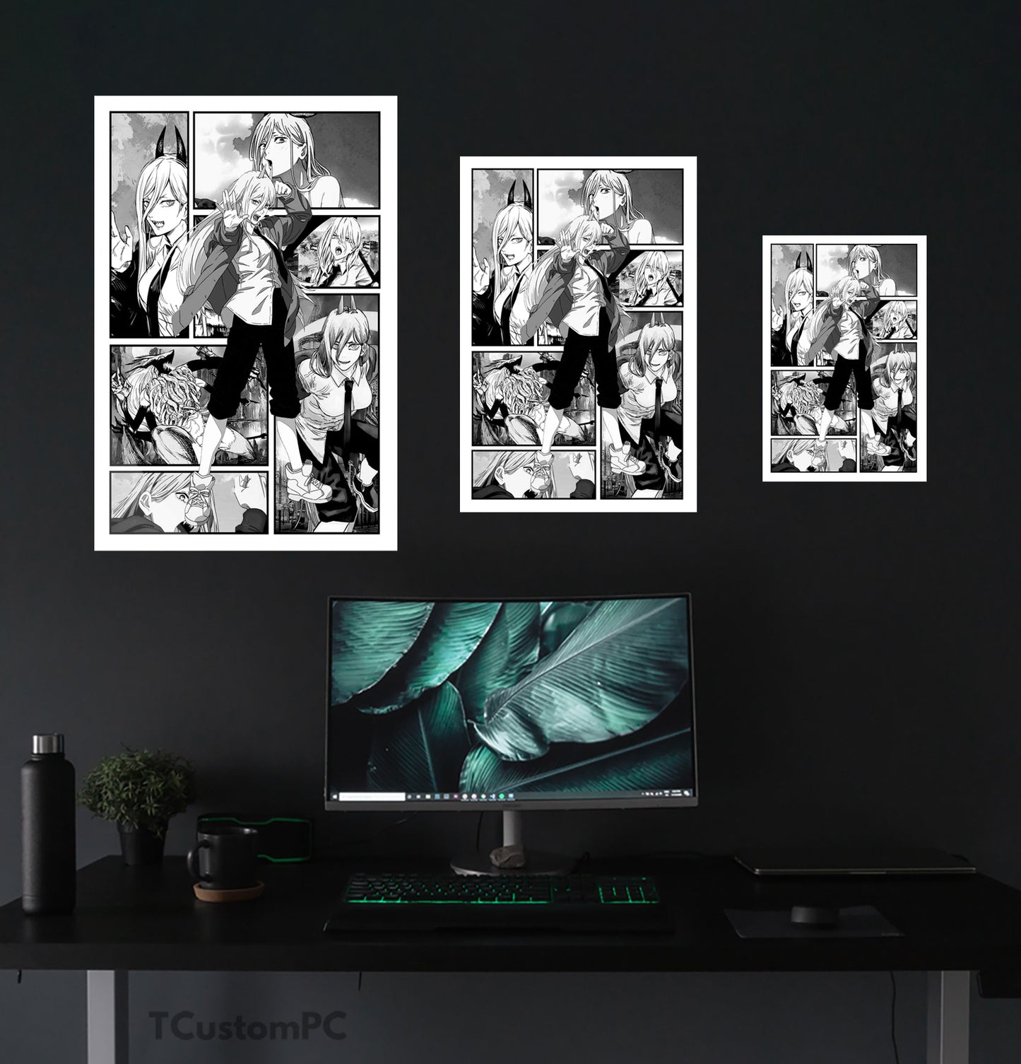 New Manga Style 42 Power Frame