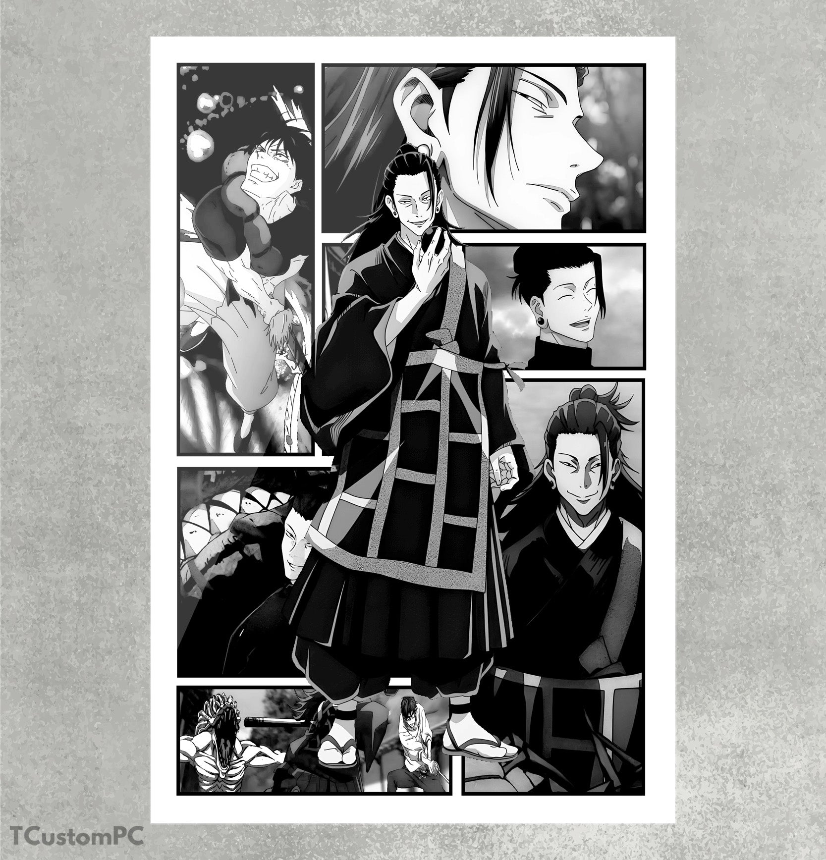 Cuadro-New-Manga-Style-54-Geto-Suguru-, Nuevo Diseño - Displate cuadro ...