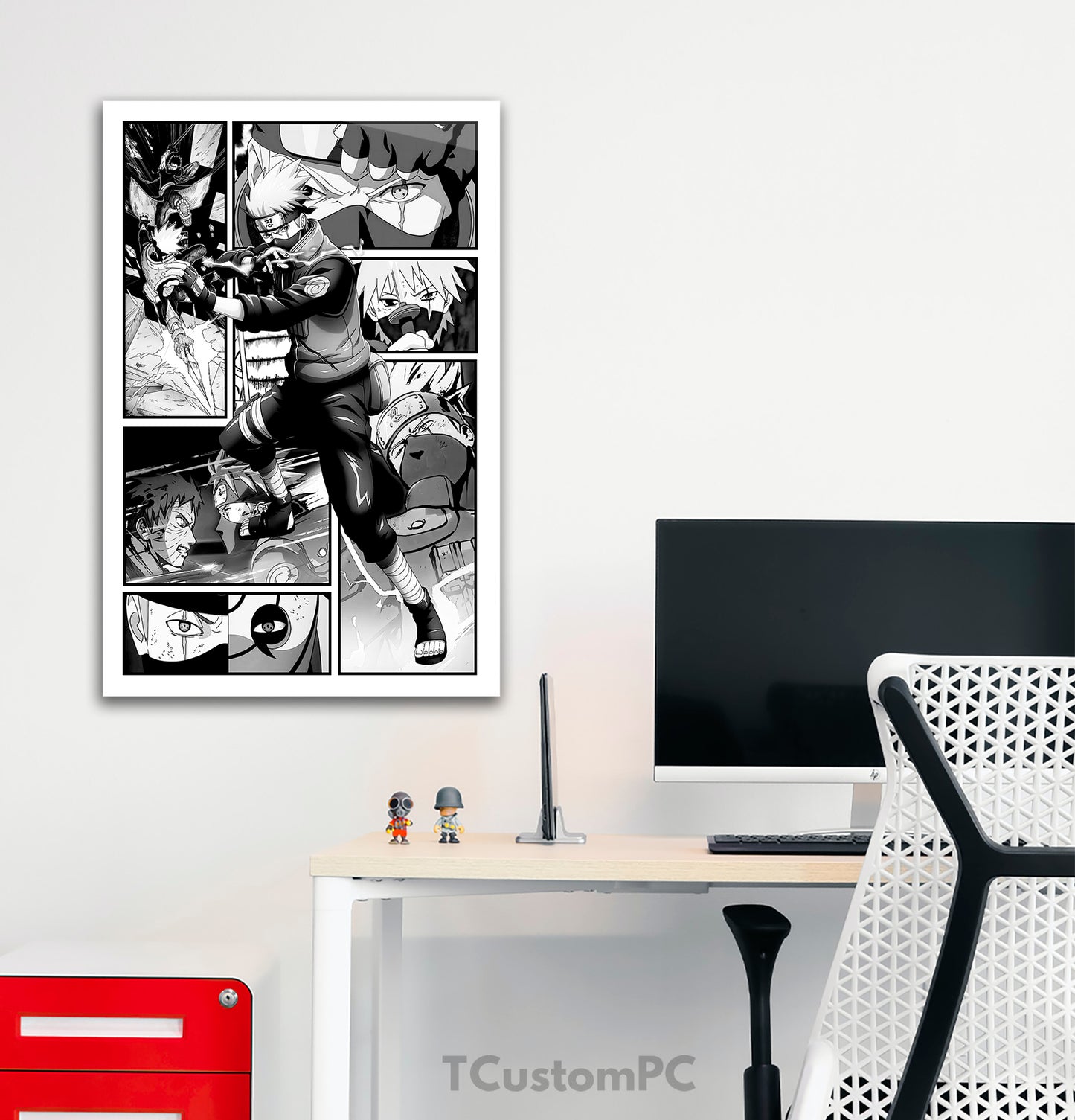 Cuadro New Manga Style 55 Kakashi