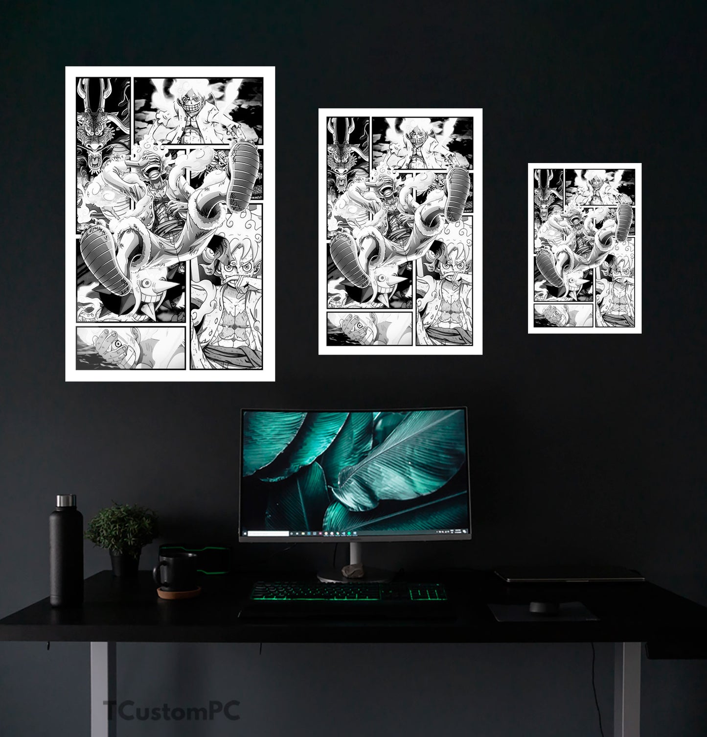 Cuadro New Manga Style 62 Luffy Gear5