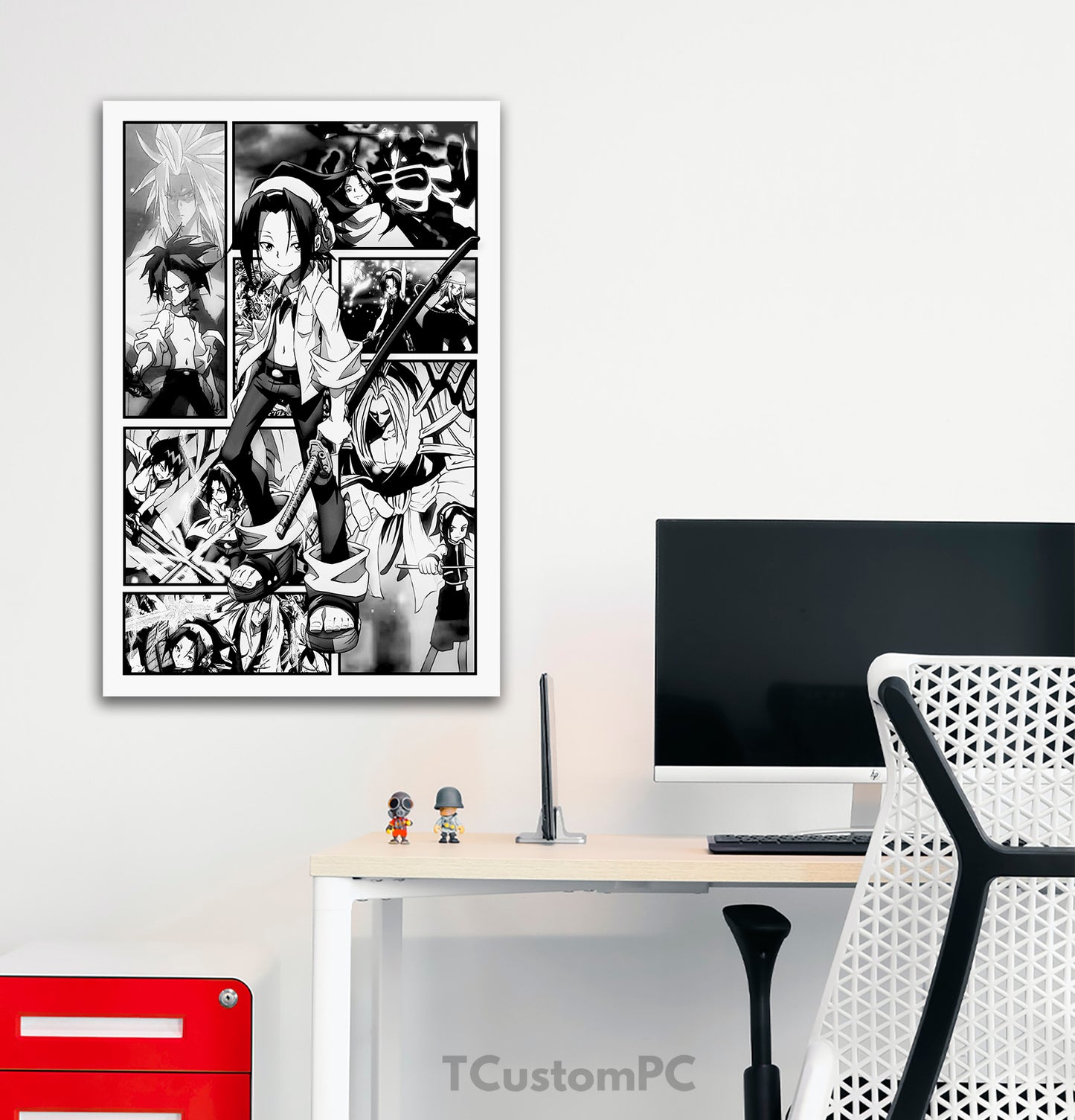 New Manga Style 12 Yoh Asakura painting