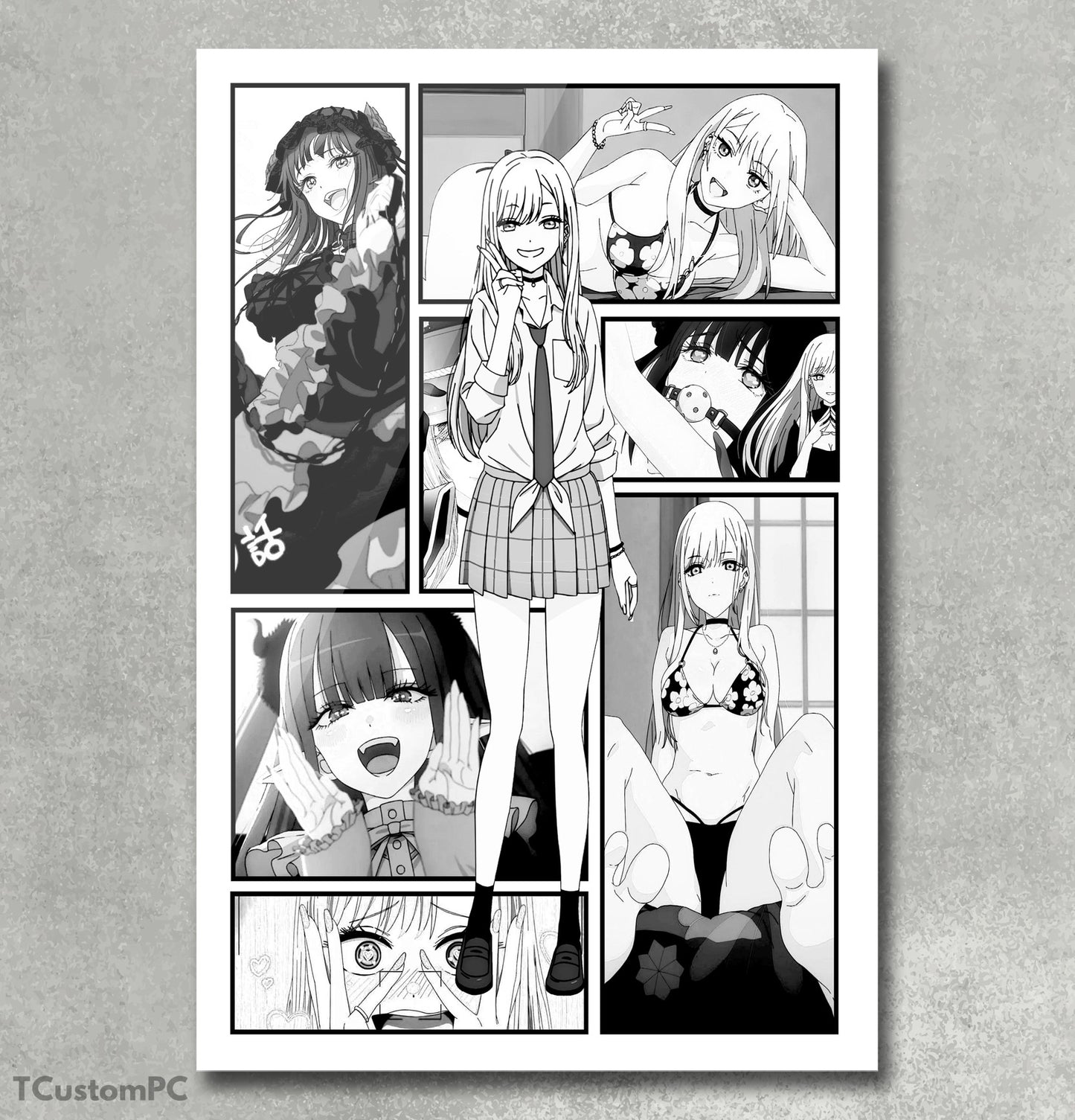 New Manga Style 13 my dress up darling painting, Marin