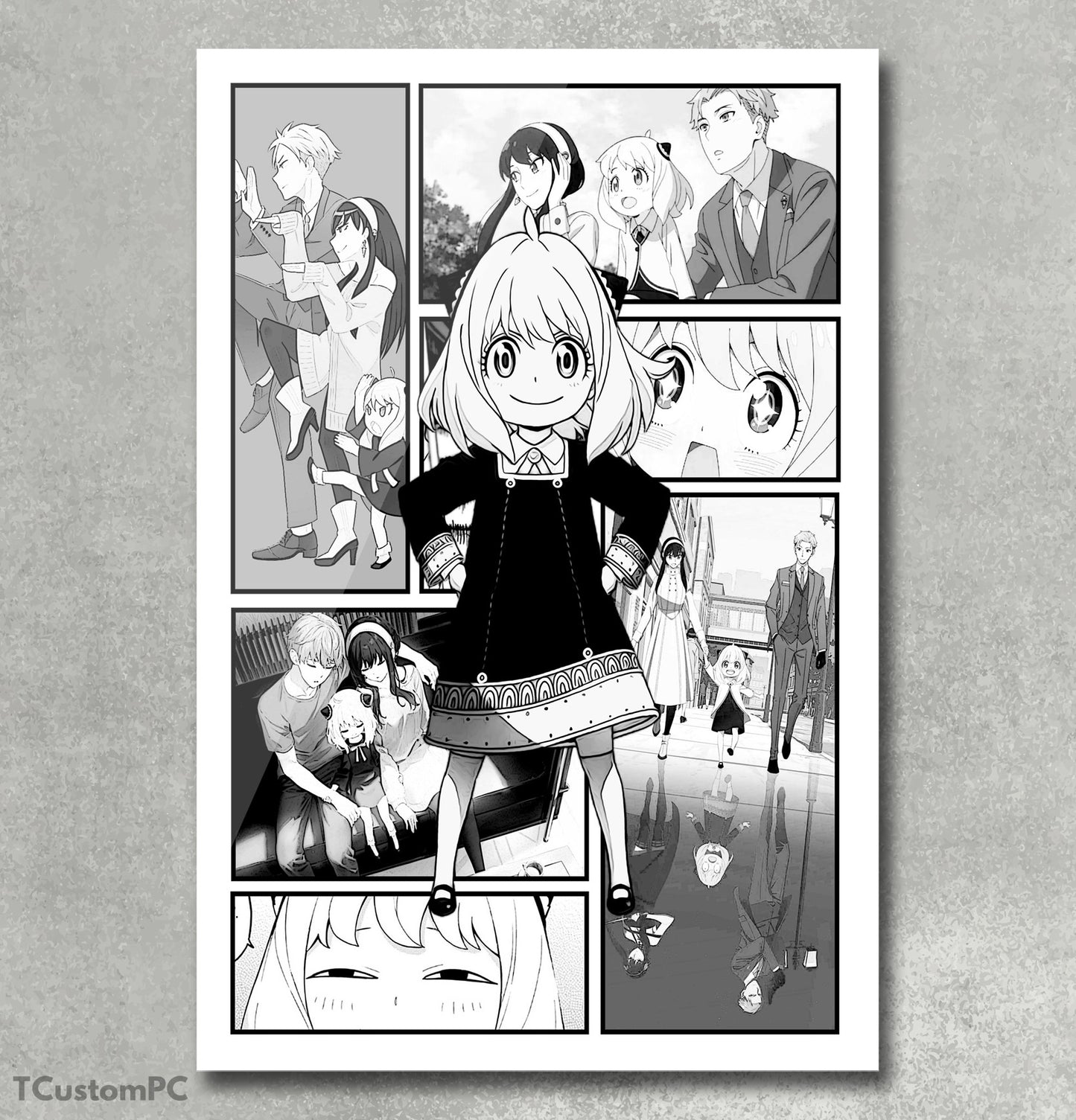Cuadro New Manga Style 14 spy x family, Anya