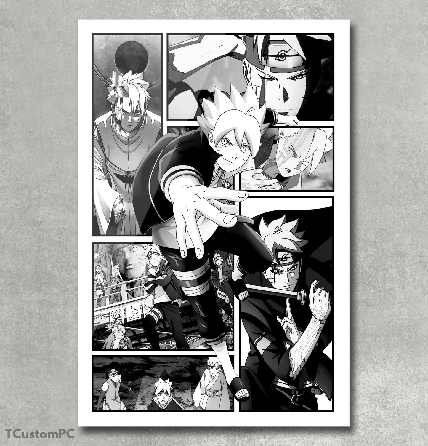 Cuadro New Manga Style 24 Boruto