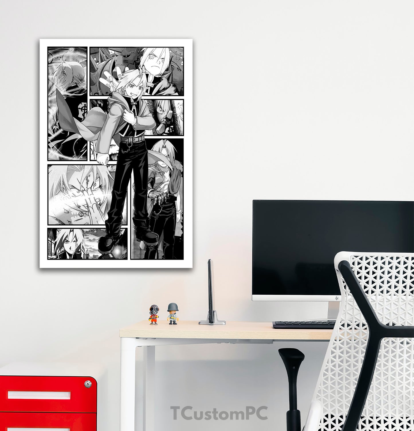 Nova pintura de Fullmetal Alchemist Manga Style 28