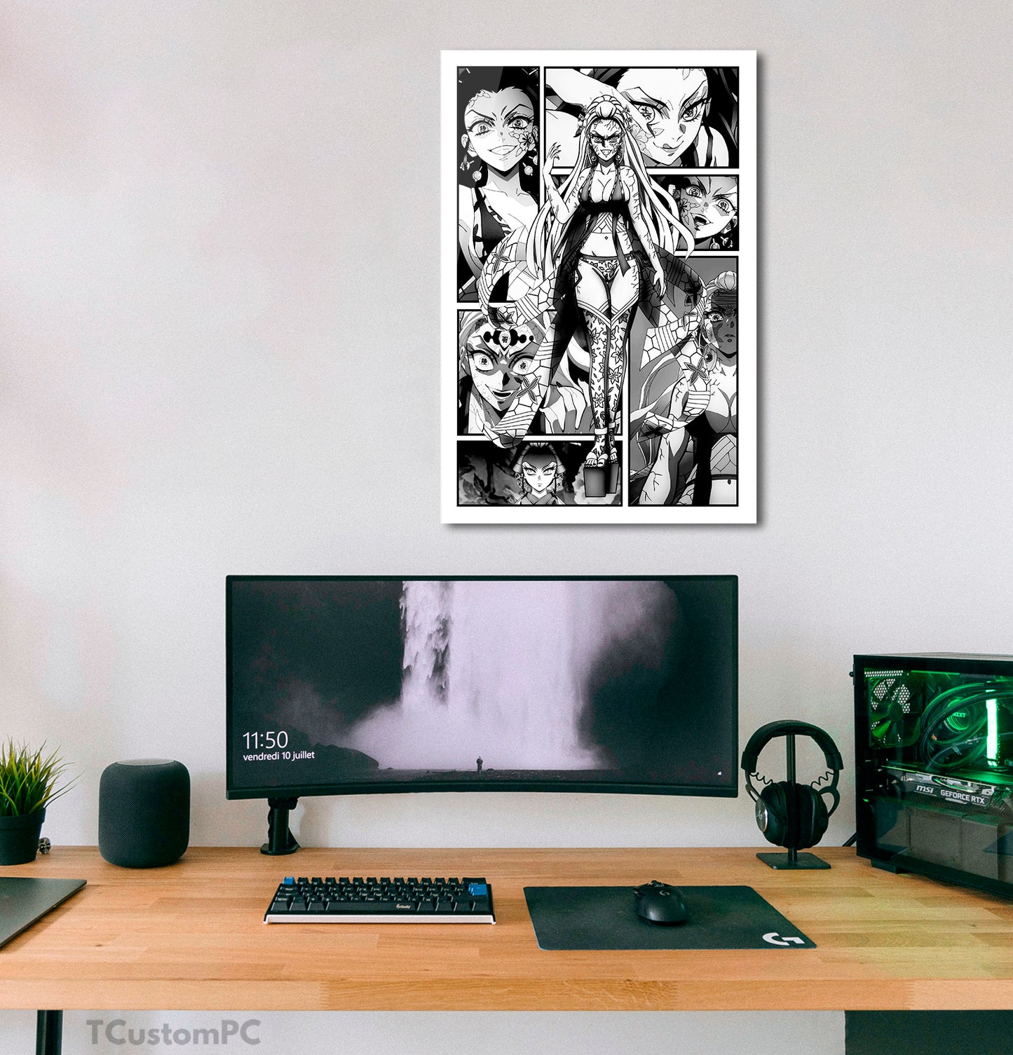 Frame New Manga Style 31 Demon slayer Daki