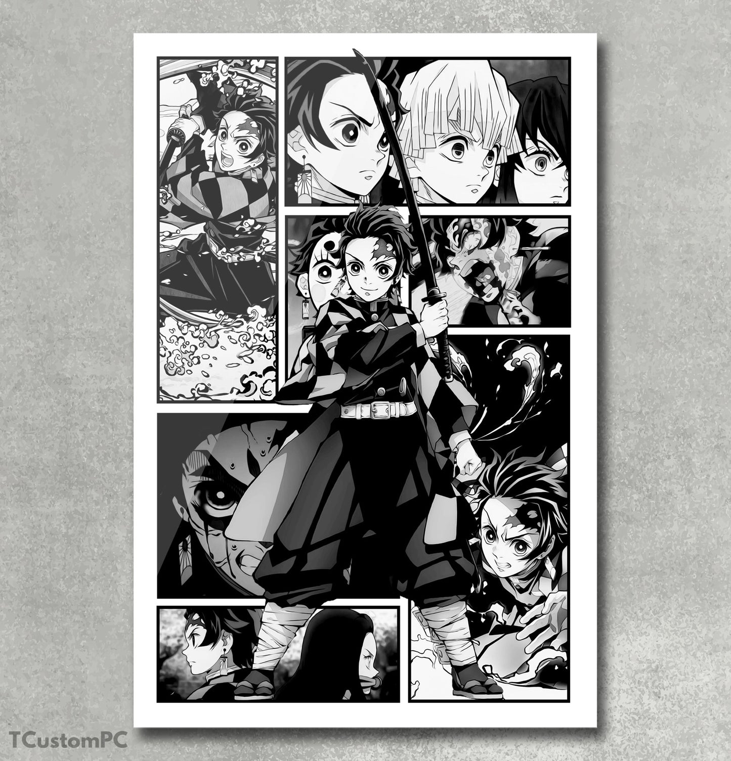 Cuadro New Manga Style 35 Tanjiro