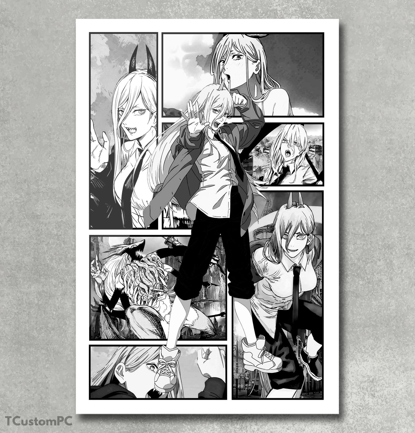 New Manga Style 42 Power Frame
