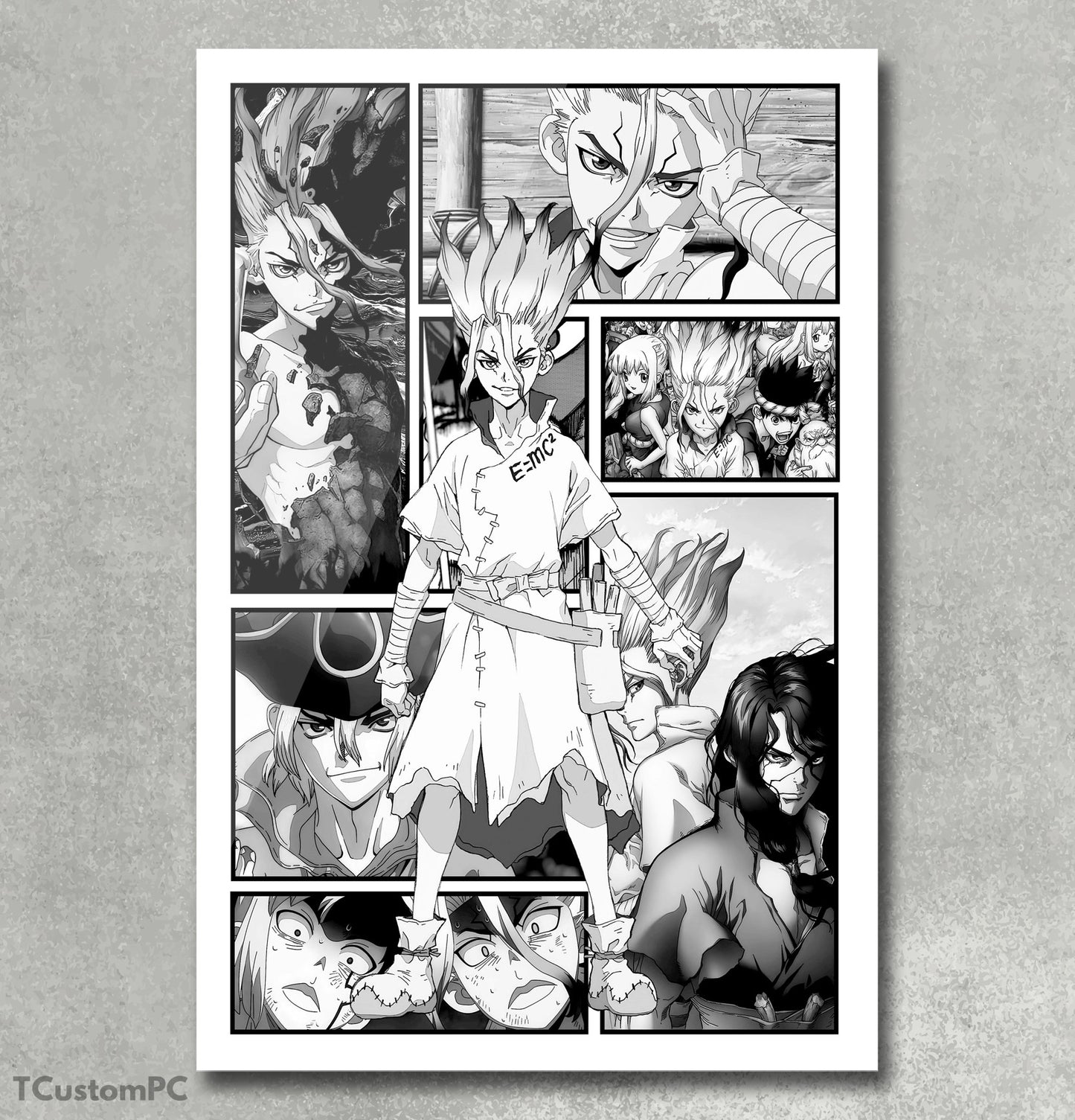 New Manga Style 45 Dr.Stone Frame