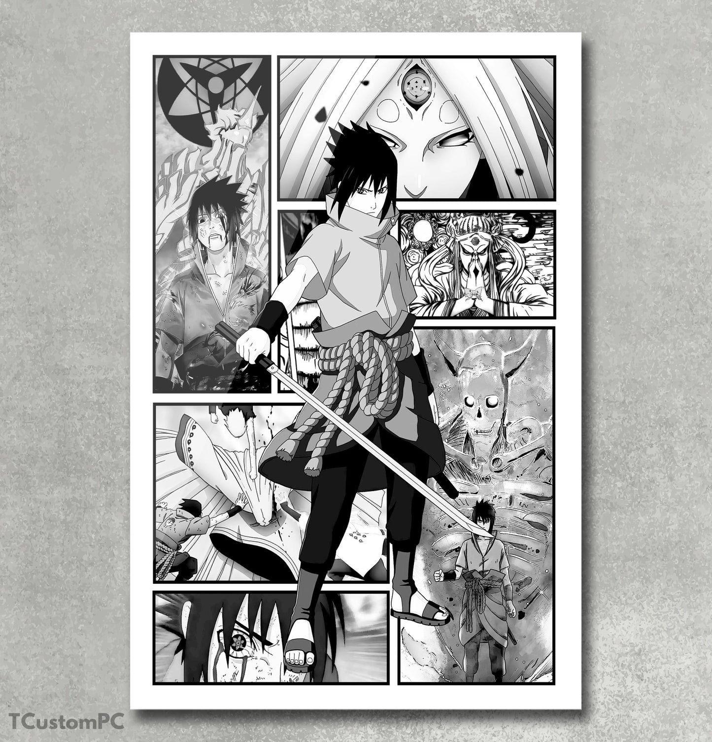Frame New Manga Style 46 Sasuke