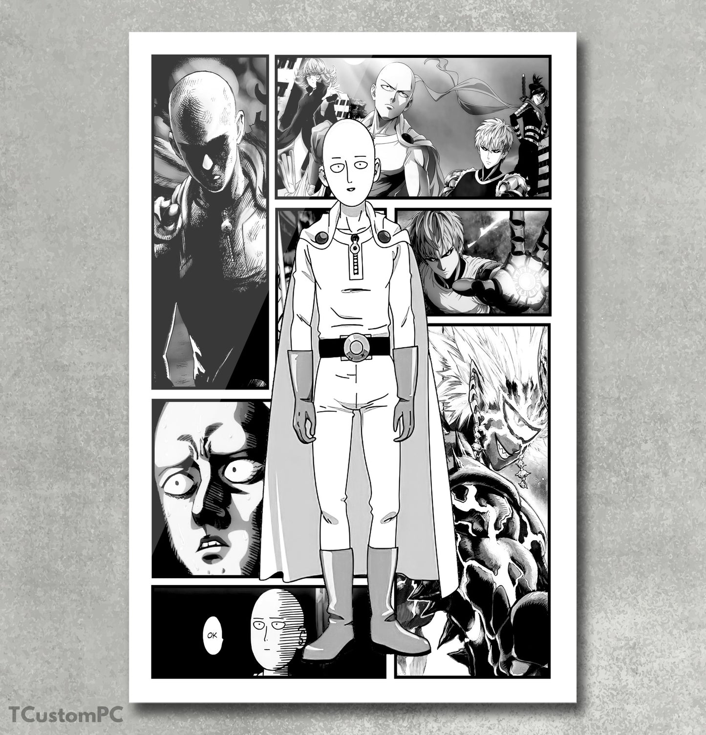 Cuadro New Manga Style 47 Saitama