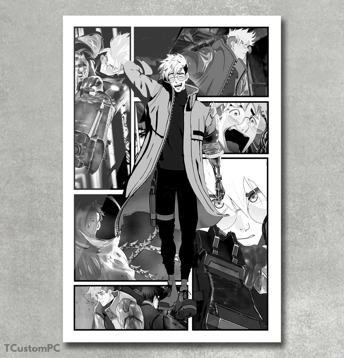 Frame New Manga Style 48