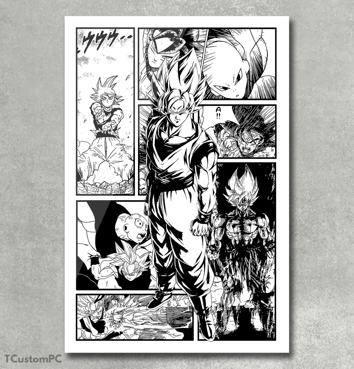 Cuadro New Manga Style 4 Goku