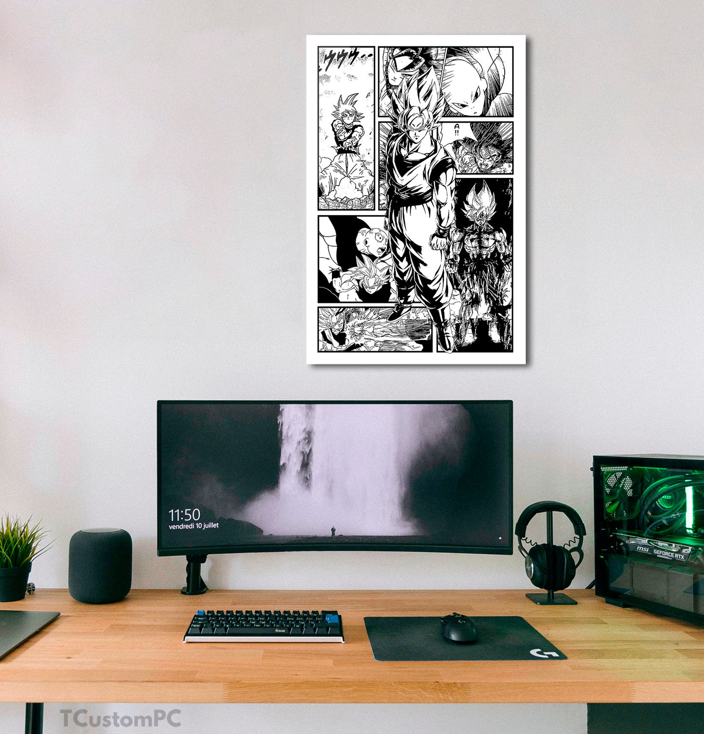 Cuadro New Manga Style 4 Goku