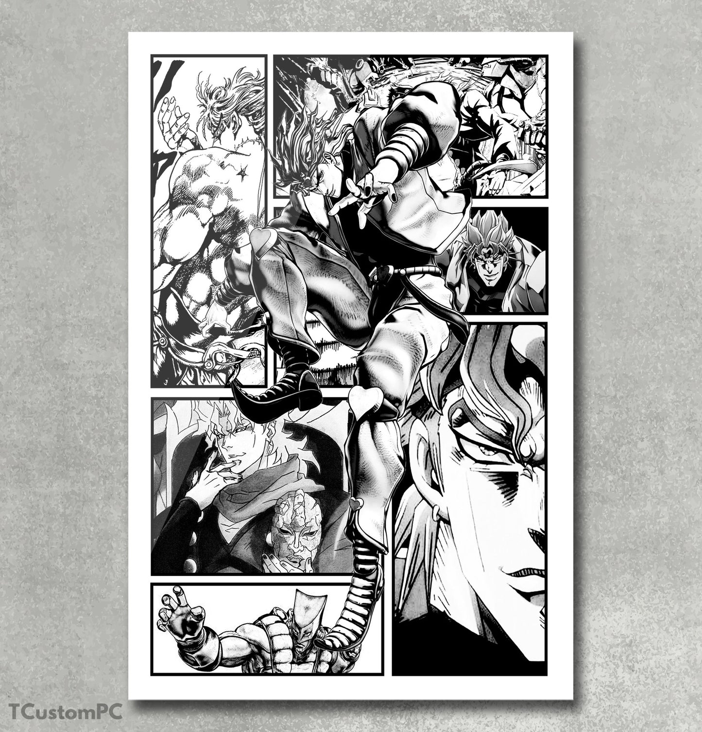 Cuadro New Manga Style 6 JoJo's