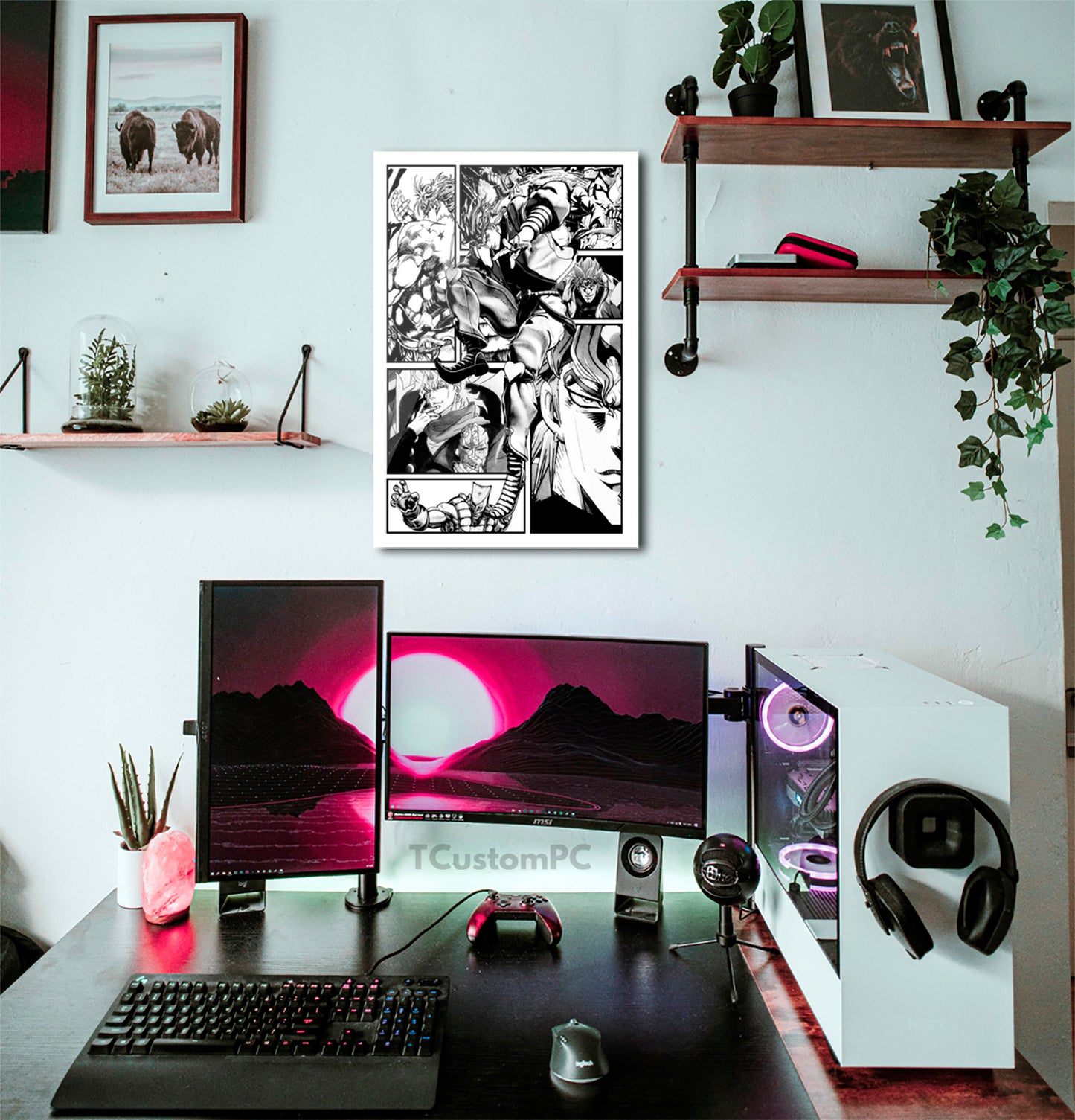 Cuadro New Manga Style 6 JoJo's